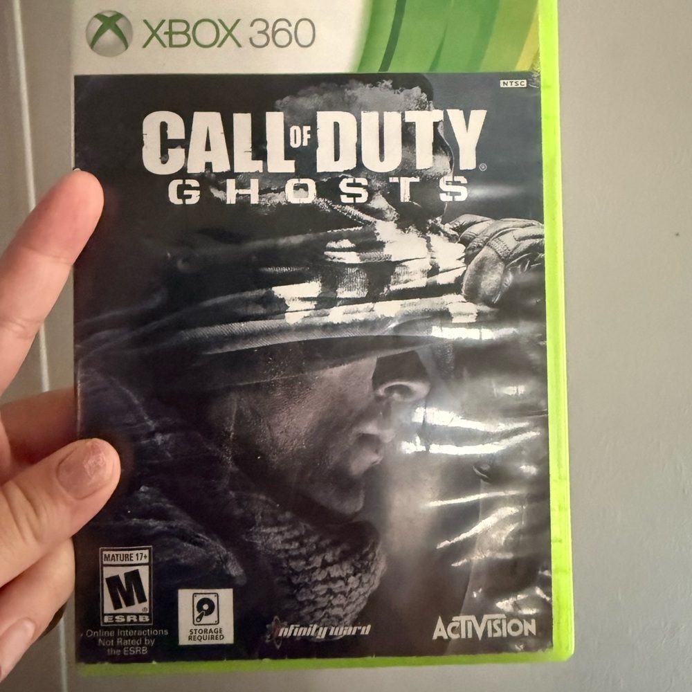 Call of Duty: Ghosts for Xbox 360 - Green Case